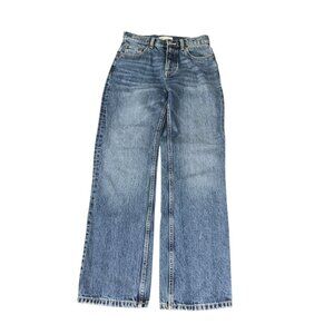 Zara Size 2 Classic Design Wide Leg Denim Jeans